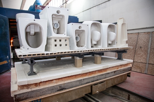 Casted refractory