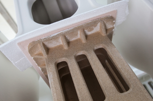 Casted refractory